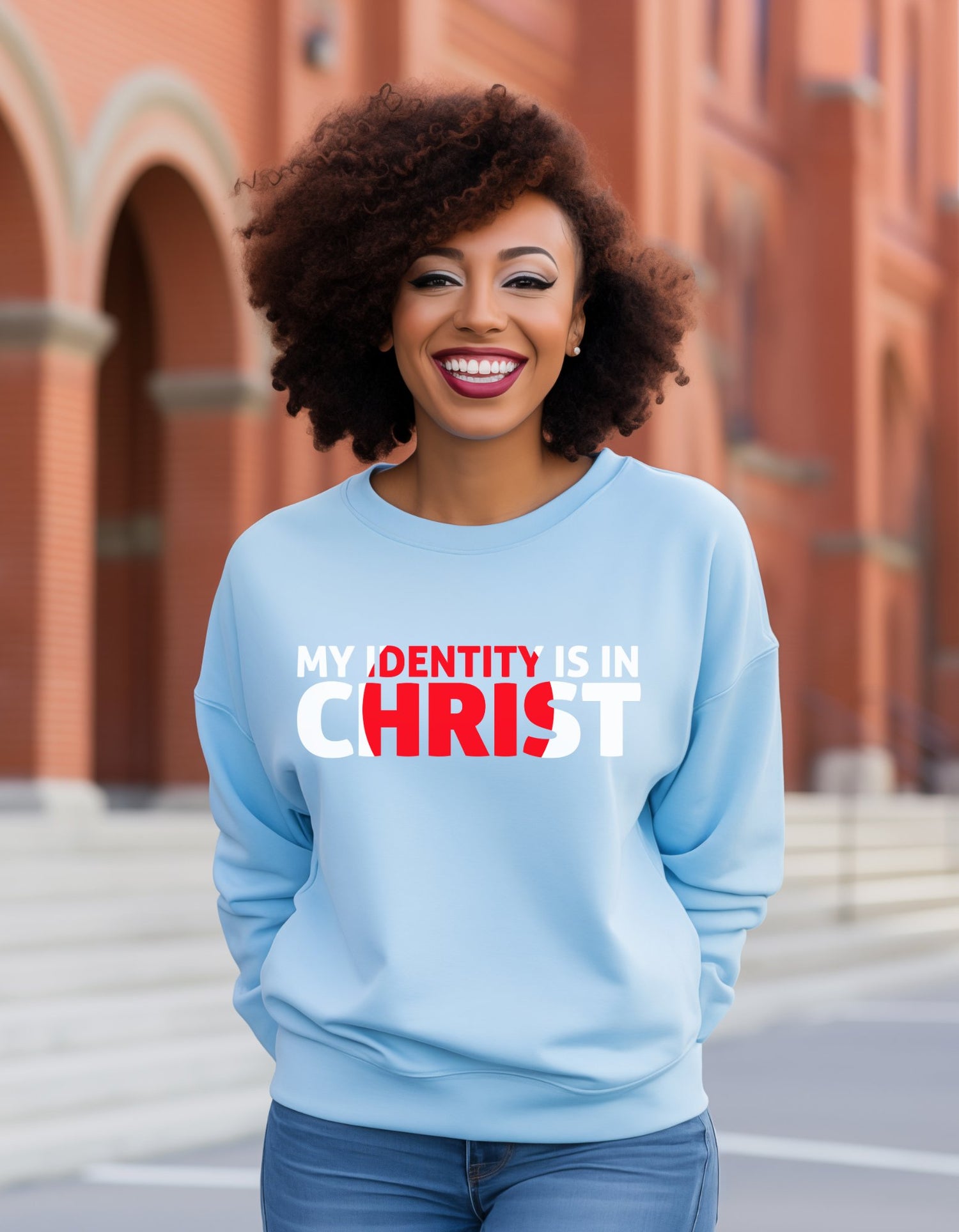 My identity is in Christ sewatshirt