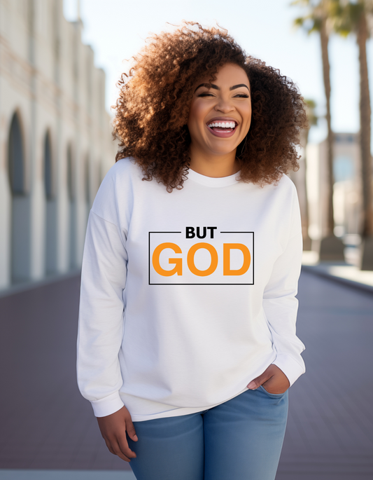 But God Crewneck Sweatshirt